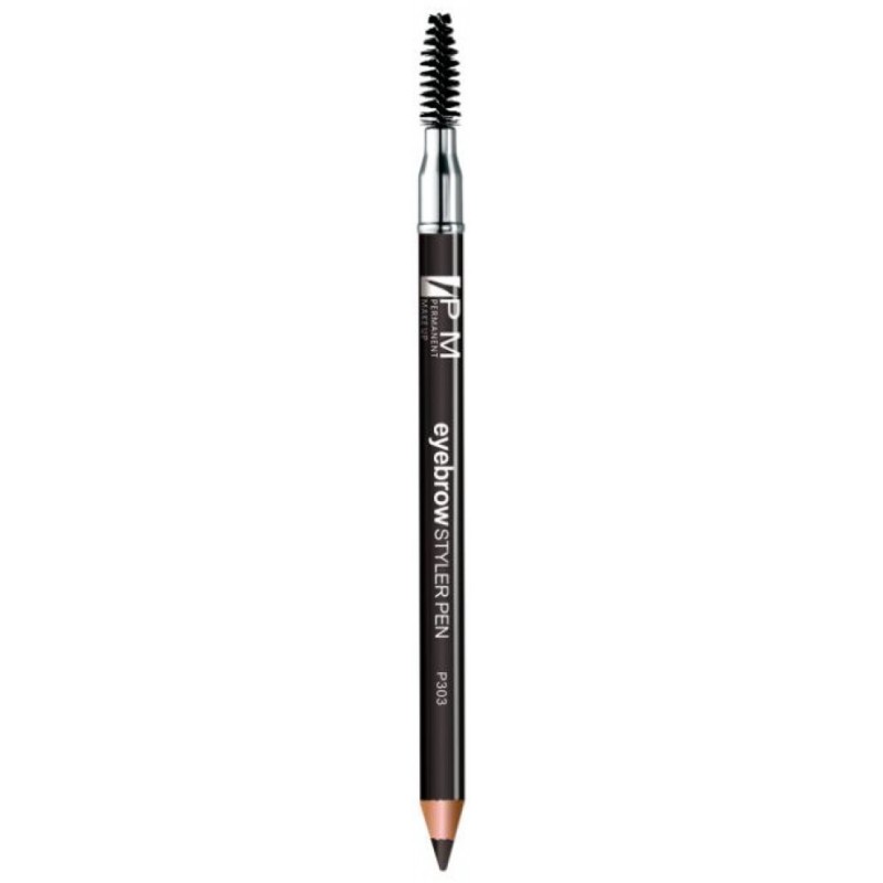 Crayon pour sourcils avec goupillon - couleur gris - esthetique-world