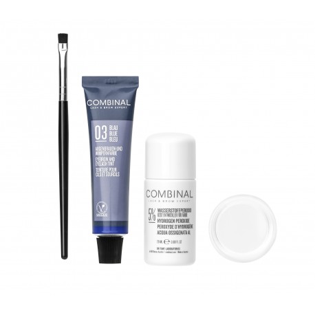 Kit Teinture cils et sourcils - Bleu