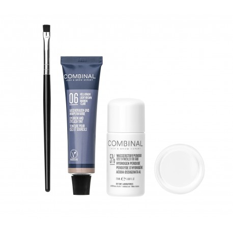 Kit Teinture cils et sourcils - Châtain clair